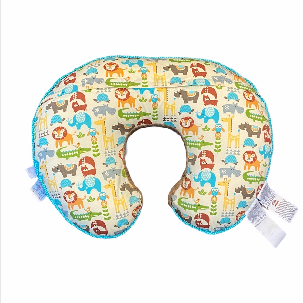 Boppy pillow with cover
